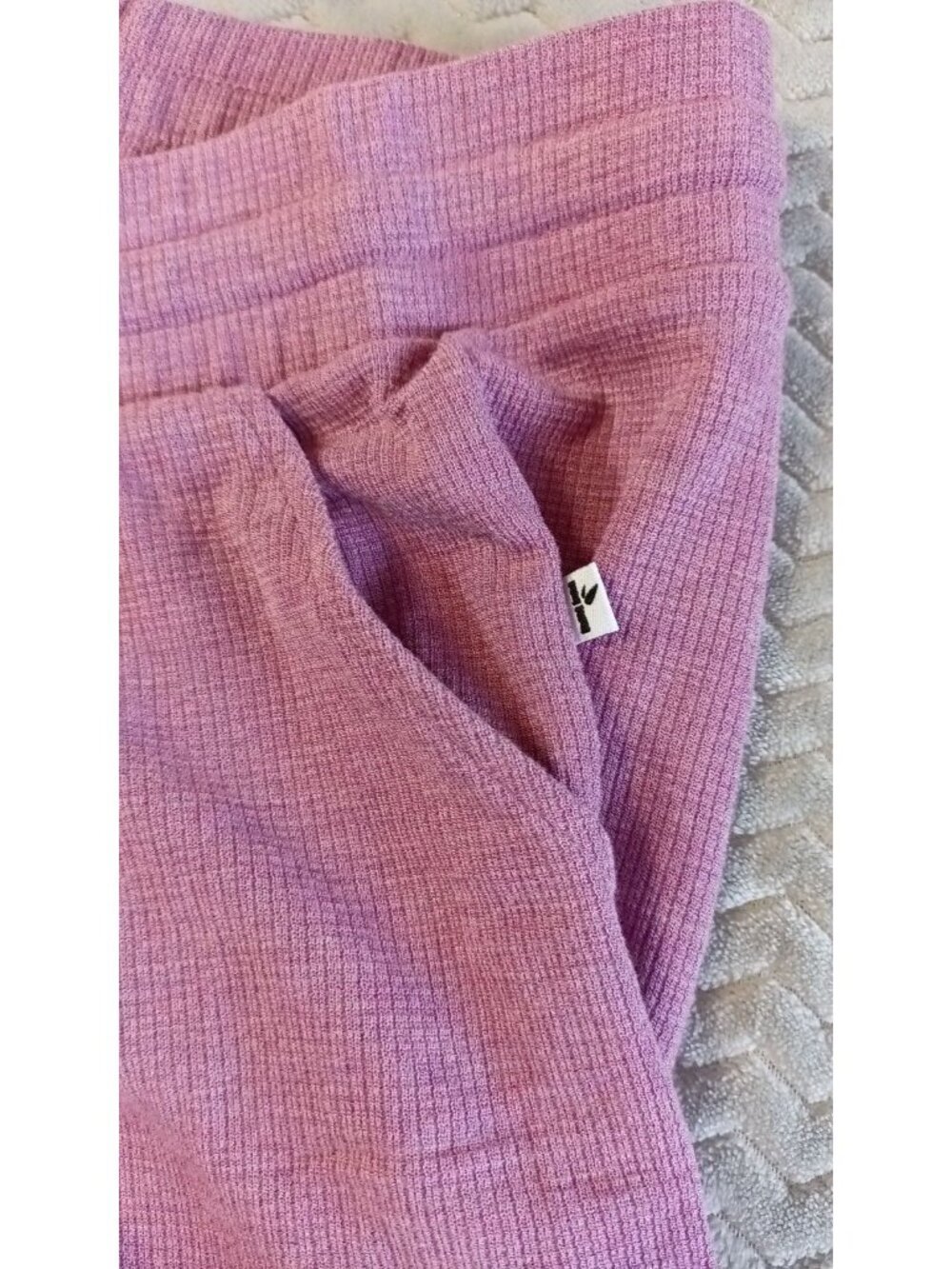 Little Starlet Women's Jogger Set Size L Pink 2 Piece Set Lounge Pajamas Long Sl - Picture 8 of 12